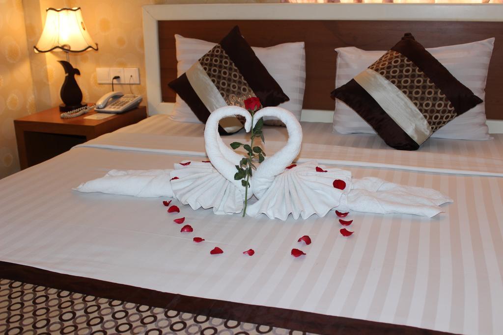 Hotel Kan Kaw Янгон Номер фото